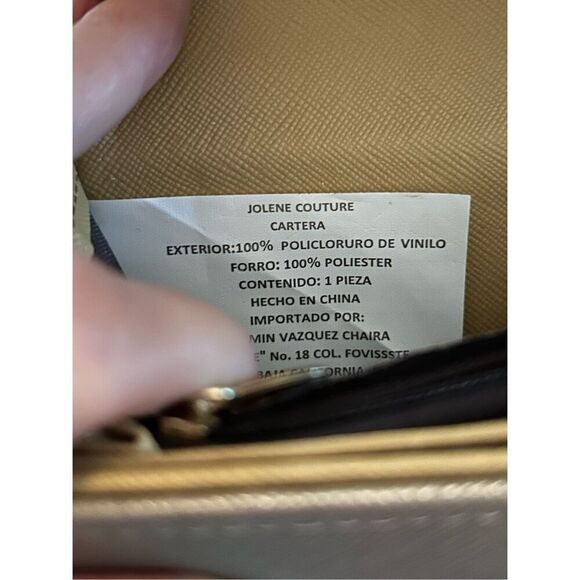 NWOT … JOLENE COUTURE “Cartera” Wallet - Picture 5 of 5